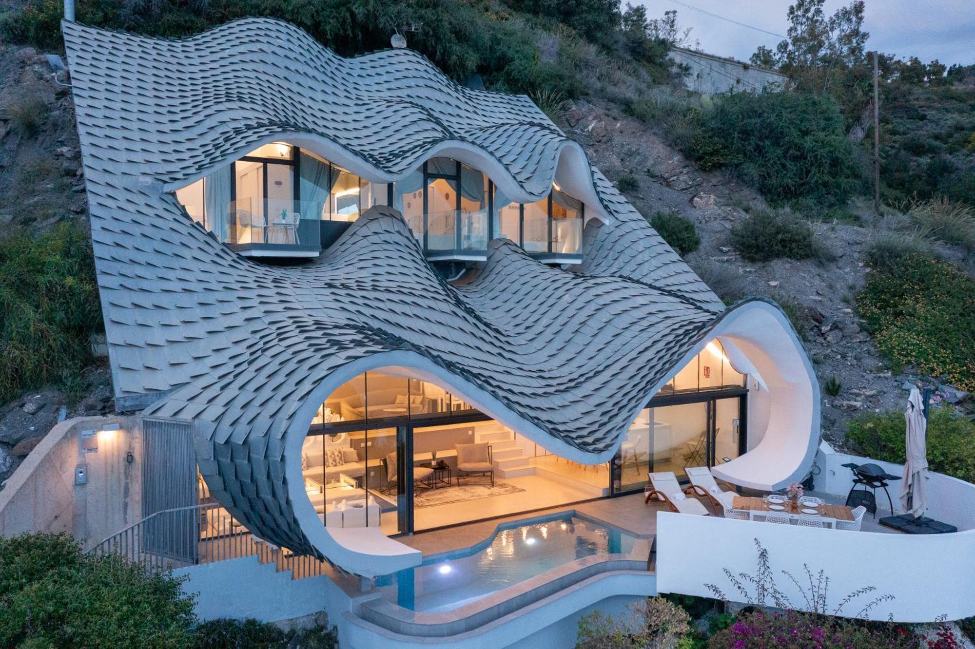 Rentitspain Casa Del Acantilado Piscina Climatizada Salobreña Εξωτερικό φωτογραφία