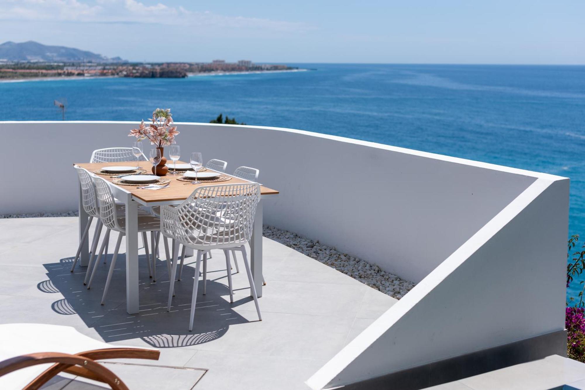 Rentitspain Casa Del Acantilado Piscina Climatizada Salobreña Εξωτερικό φωτογραφία