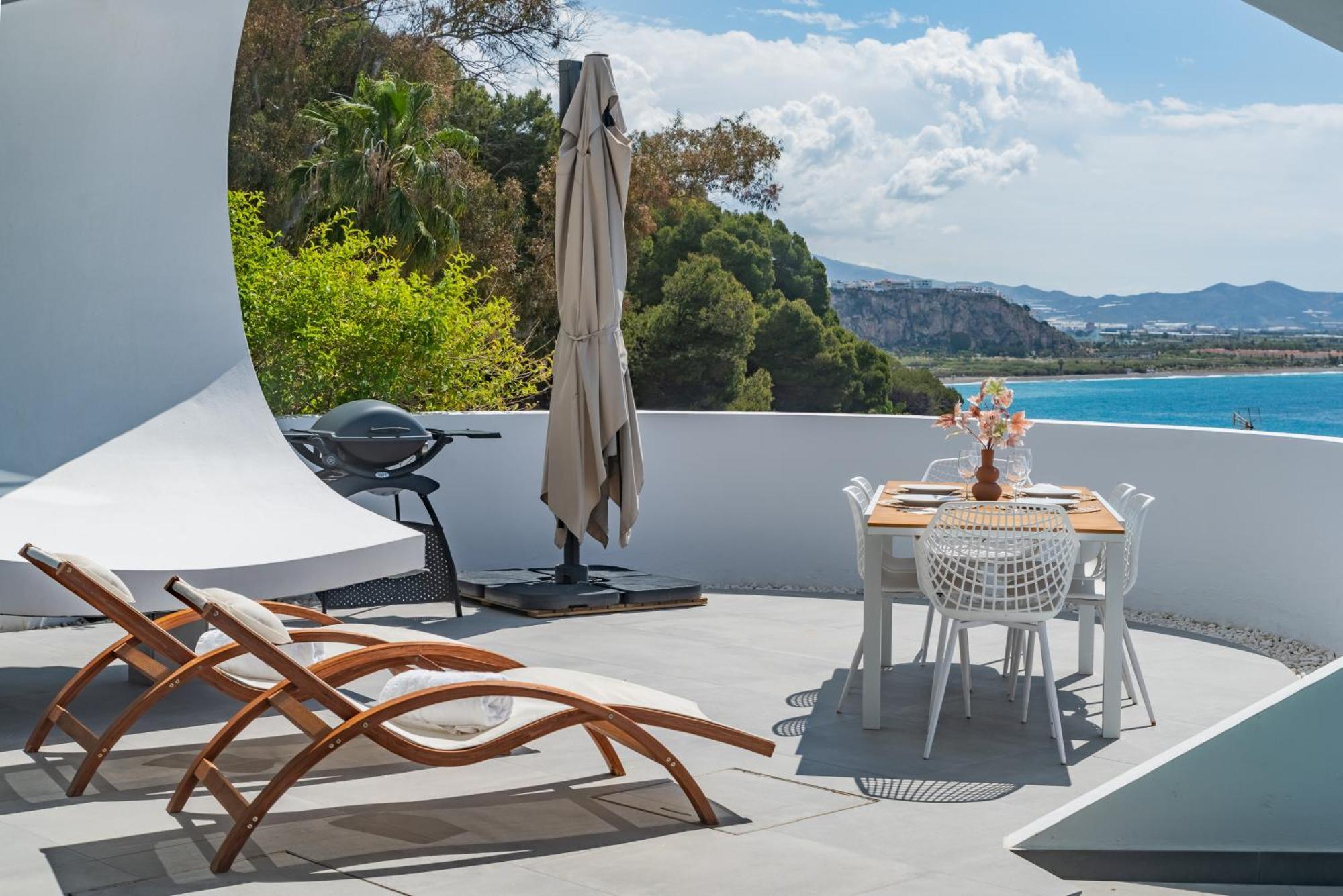 Rentitspain Casa Del Acantilado Piscina Climatizada Salobreña Εξωτερικό φωτογραφία