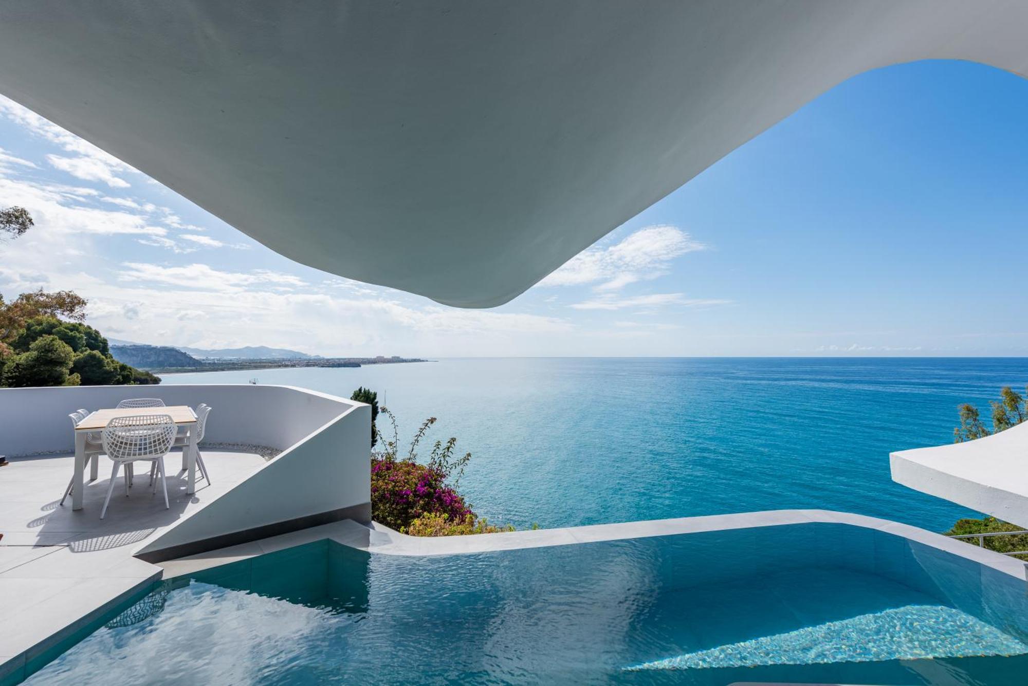 Rentitspain Casa Del Acantilado Piscina Climatizada Salobreña Εξωτερικό φωτογραφία