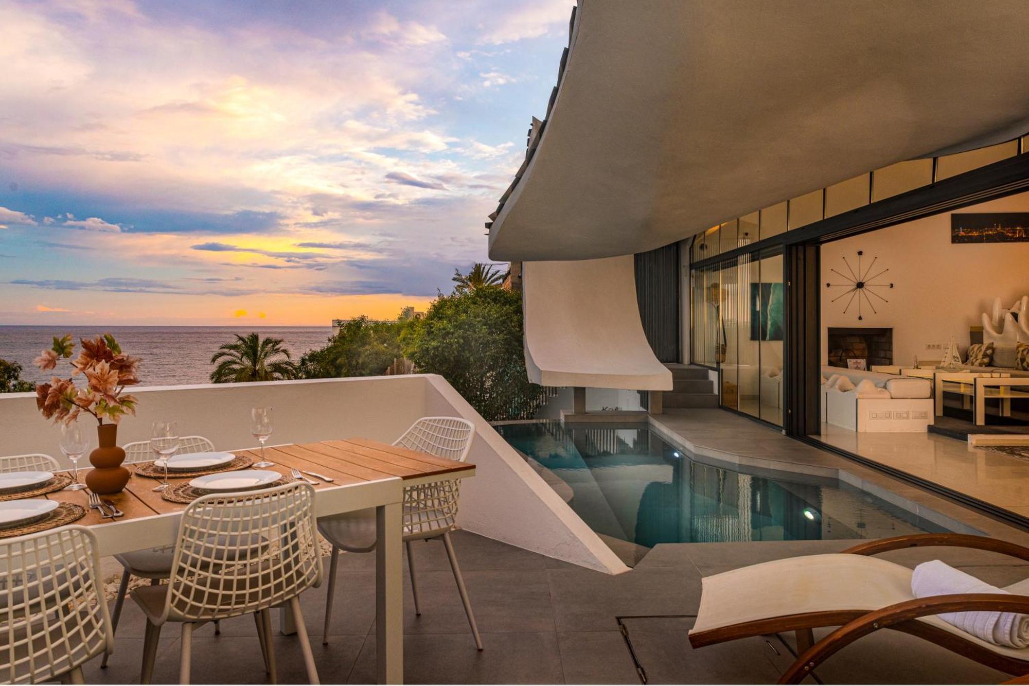 Rentitspain Casa Del Acantilado Piscina Climatizada Salobreña Εξωτερικό φωτογραφία