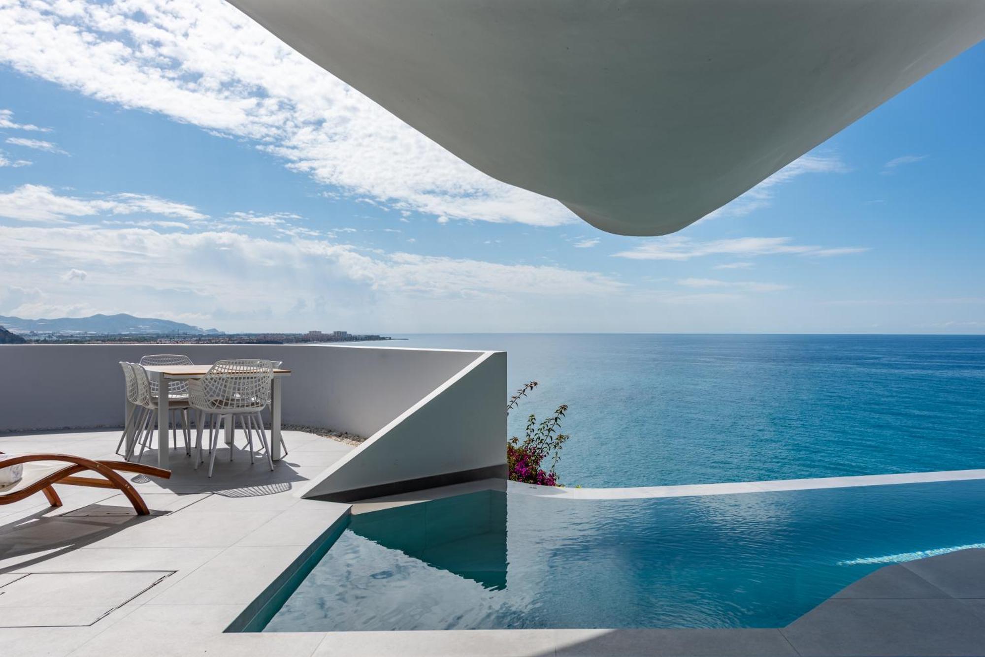 Rentitspain Casa Del Acantilado Piscina Climatizada Salobreña Εξωτερικό φωτογραφία