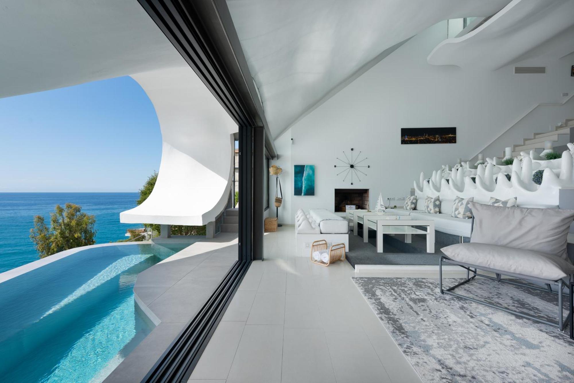 Rentitspain Casa Del Acantilado Piscina Climatizada Salobreña Εξωτερικό φωτογραφία
