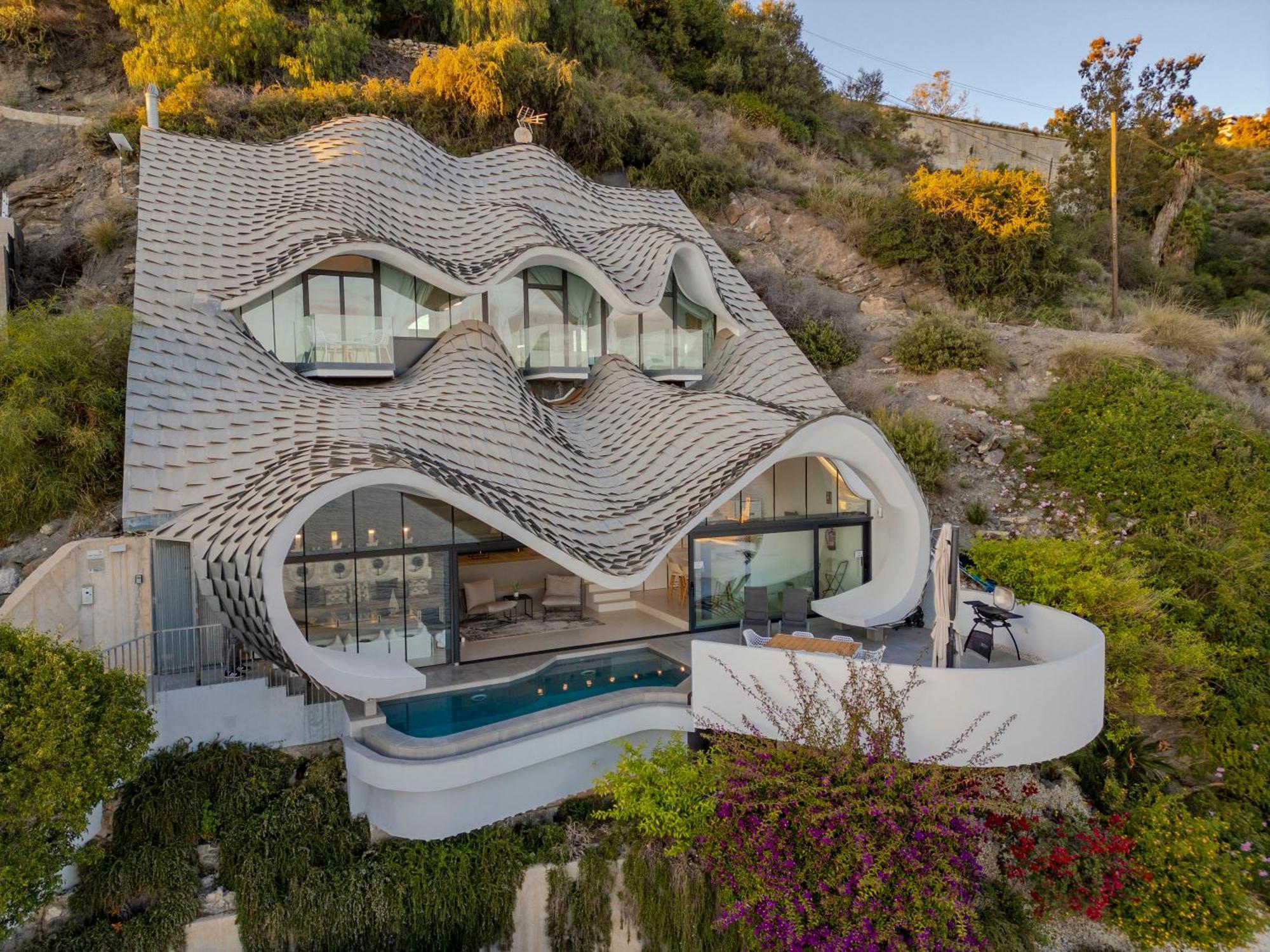 Rentitspain Casa Del Acantilado Piscina Climatizada Salobreña Εξωτερικό φωτογραφία